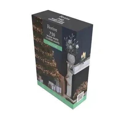 Christmas  -  750 Multifunction Cluster Christmas Tree Lights - Warm White  -  60369728