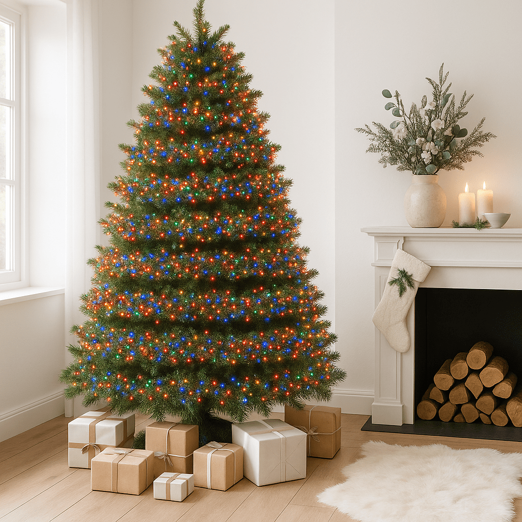 Lights  -  2000 Multifunction Christmas Tree Lights - Multicolour  -  60369760