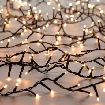 Christmas  -  2000 Compact Christmas Tree Lights Green Cable - Warm White  -  60487854