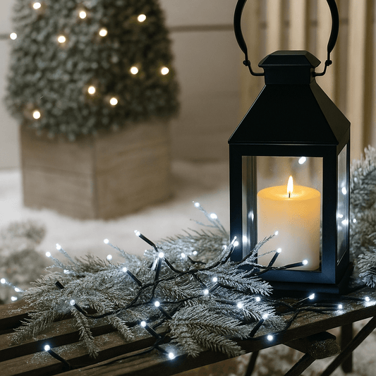 Lights  -  200 Battery Powered String Lights - White  -  60369771