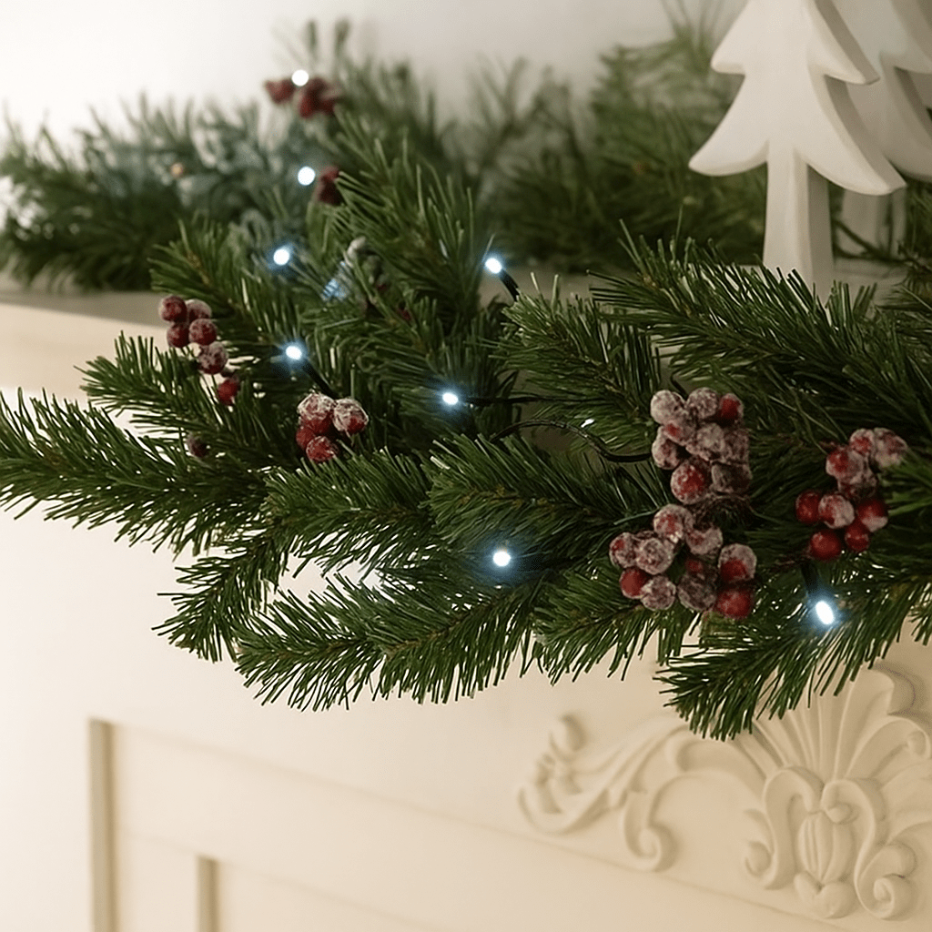 Lights  -  200 Battery Powered String Lights - White  -  60369771