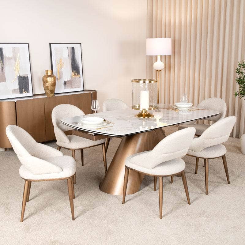 Furniture  -  Hayes Dining Table & 6 Chairs  -  60418184