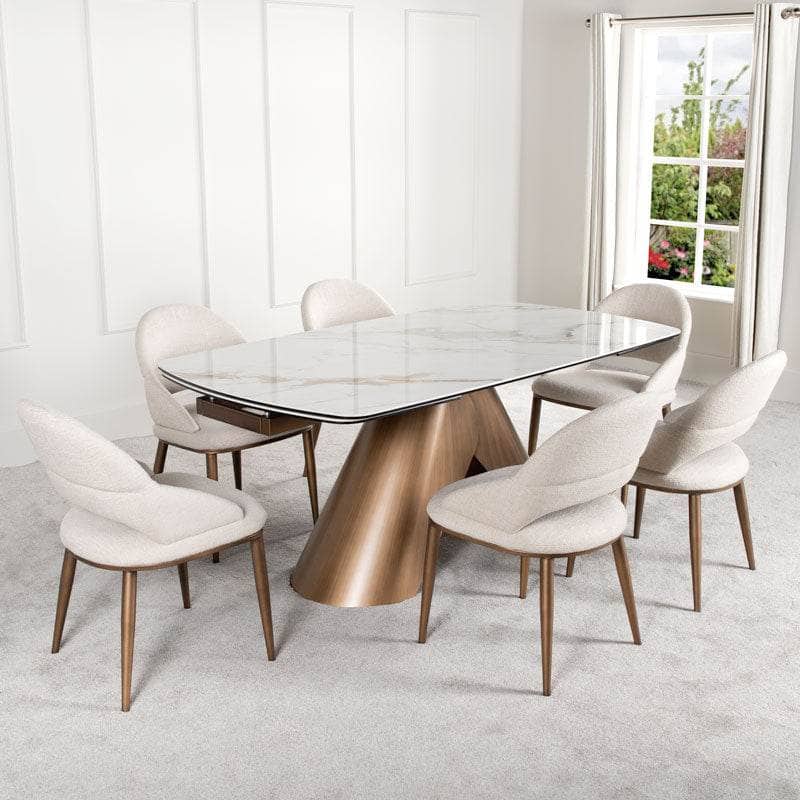 Furniture  -  Hayes Dining Table & 6 Chairs  -  60418184