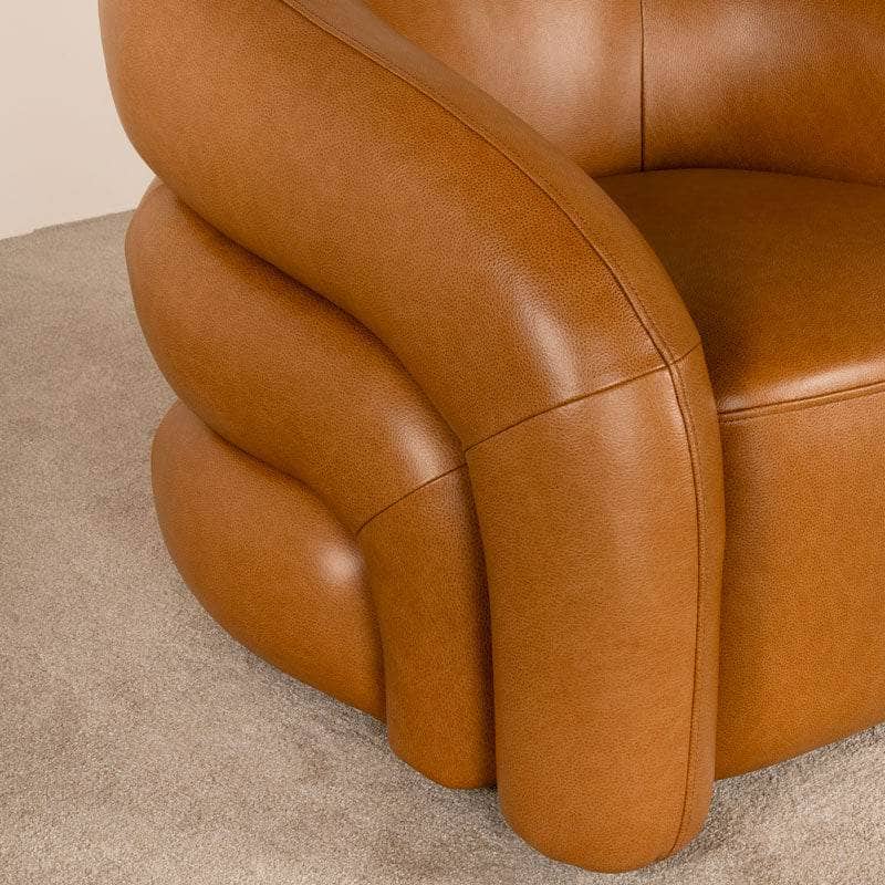 Furniture  -  Camden Cocoon Chair - Brown  -  60418187