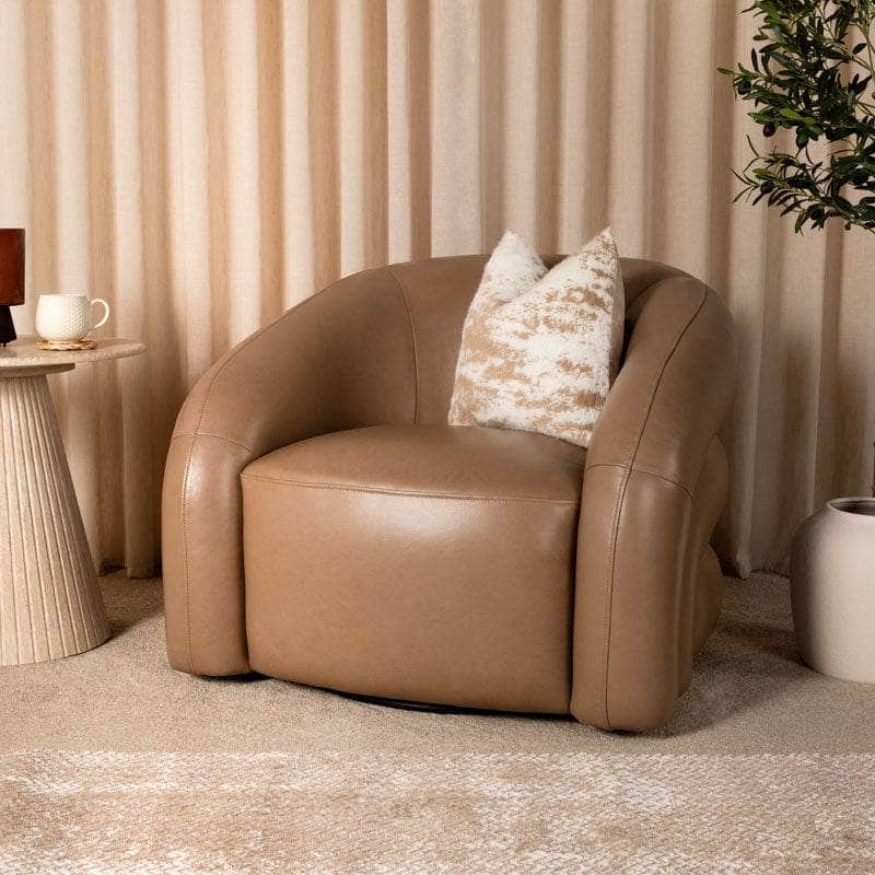 Furniture  -  Camden Cocoon Chair - Taupe  -  60418188