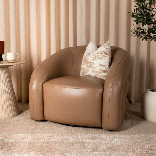 Furniture  -  Camden Cocoon Chair - Taupe  -  60418188