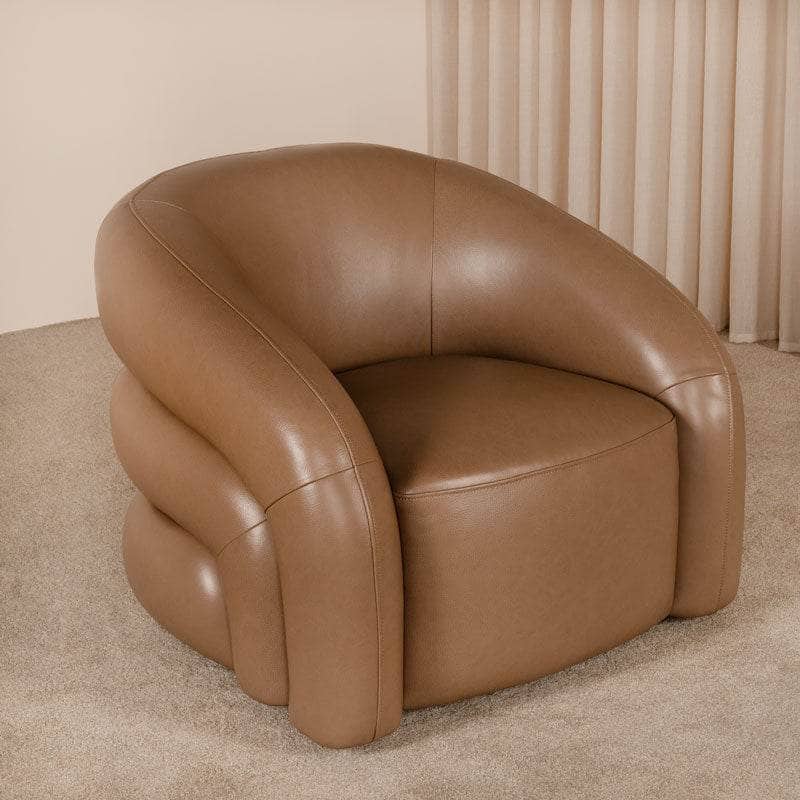 Furniture  -  Camden Cocoon Chair - Taupe  -  60418188