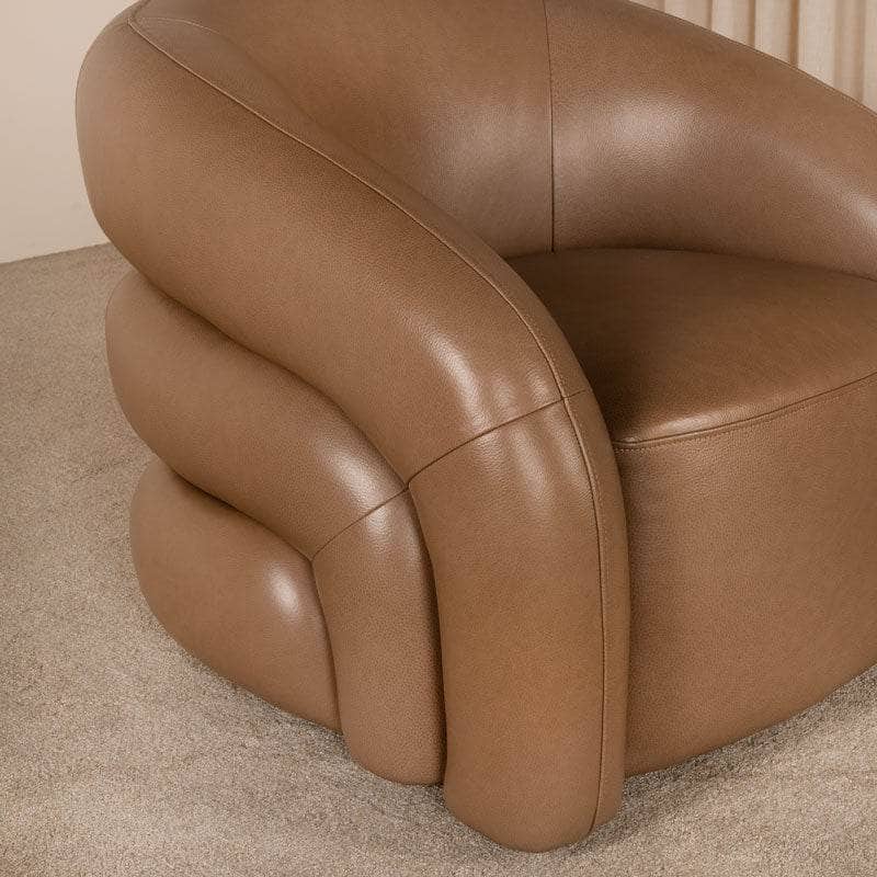 Furniture  -  Camden Cocoon Chair - Taupe  -  60418188