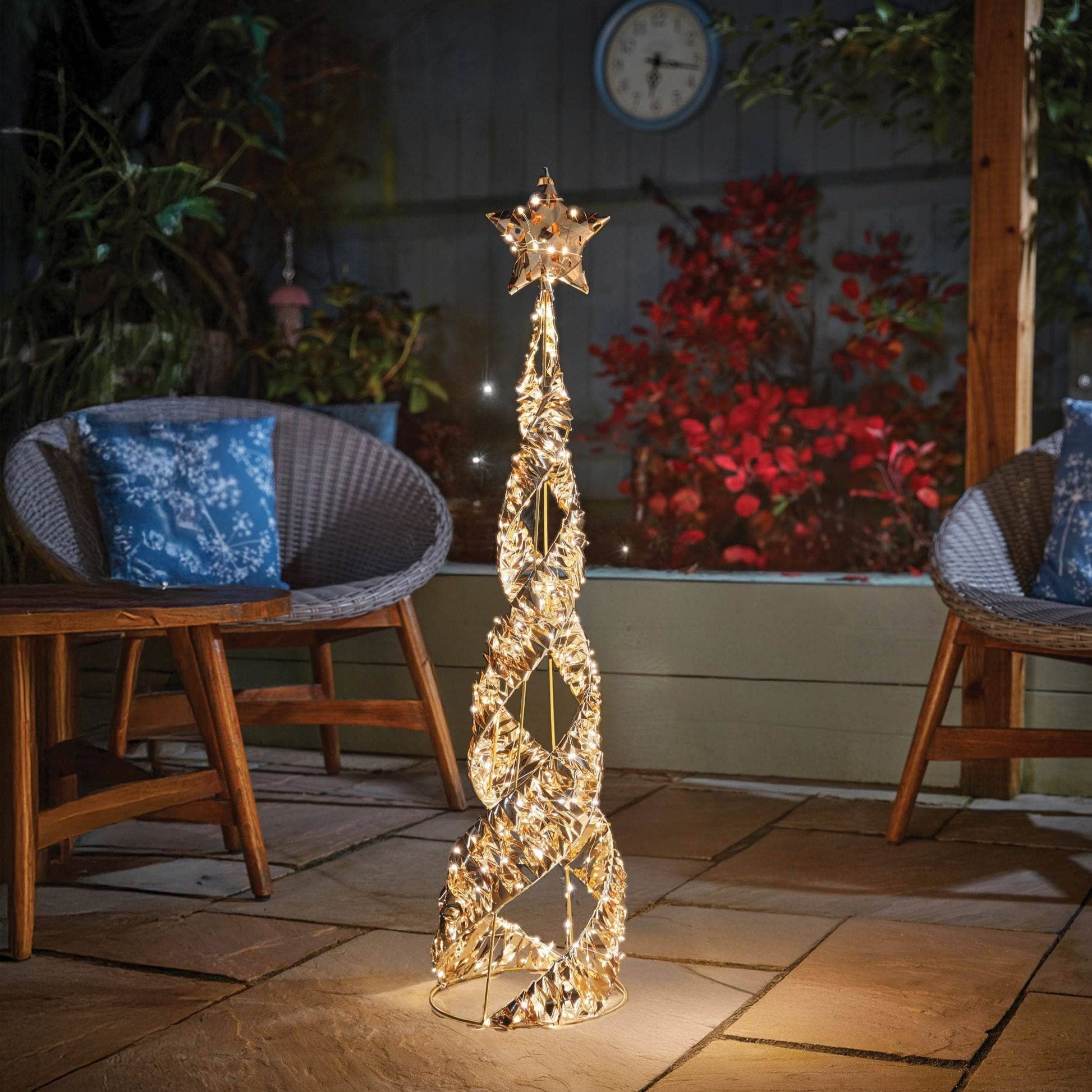 Christmas  -  Goldtwist Starbelisk Gold - 80cm  -  60418195