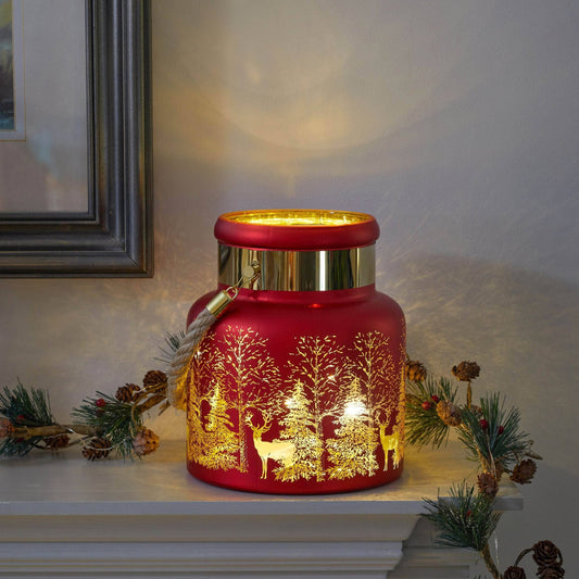 Christmas  -  Wonderland Lantern - Ruby  -  60418222