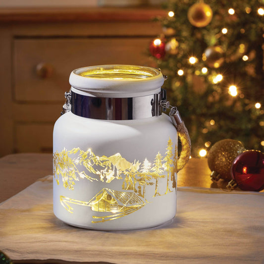 Christmas  -  Wonderland Lantern White  -  60418223