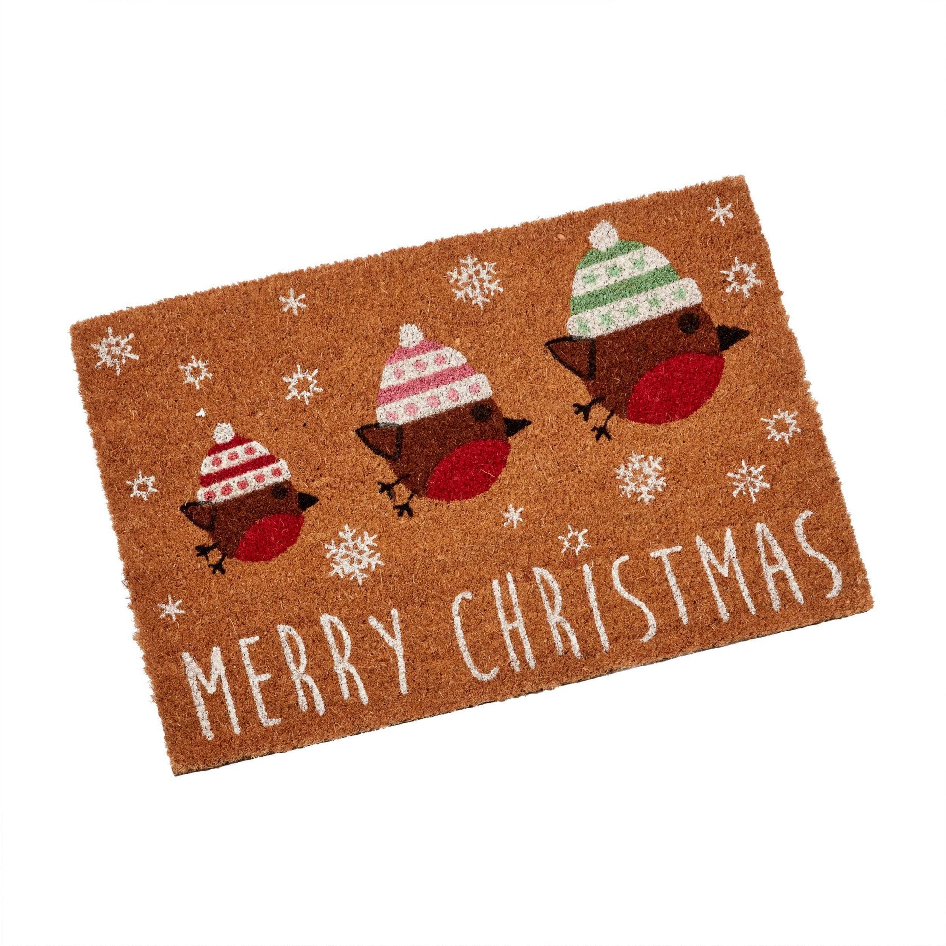 Christmas  -  Festive Robin Decoir Mat - 40x60cm  -  60418232