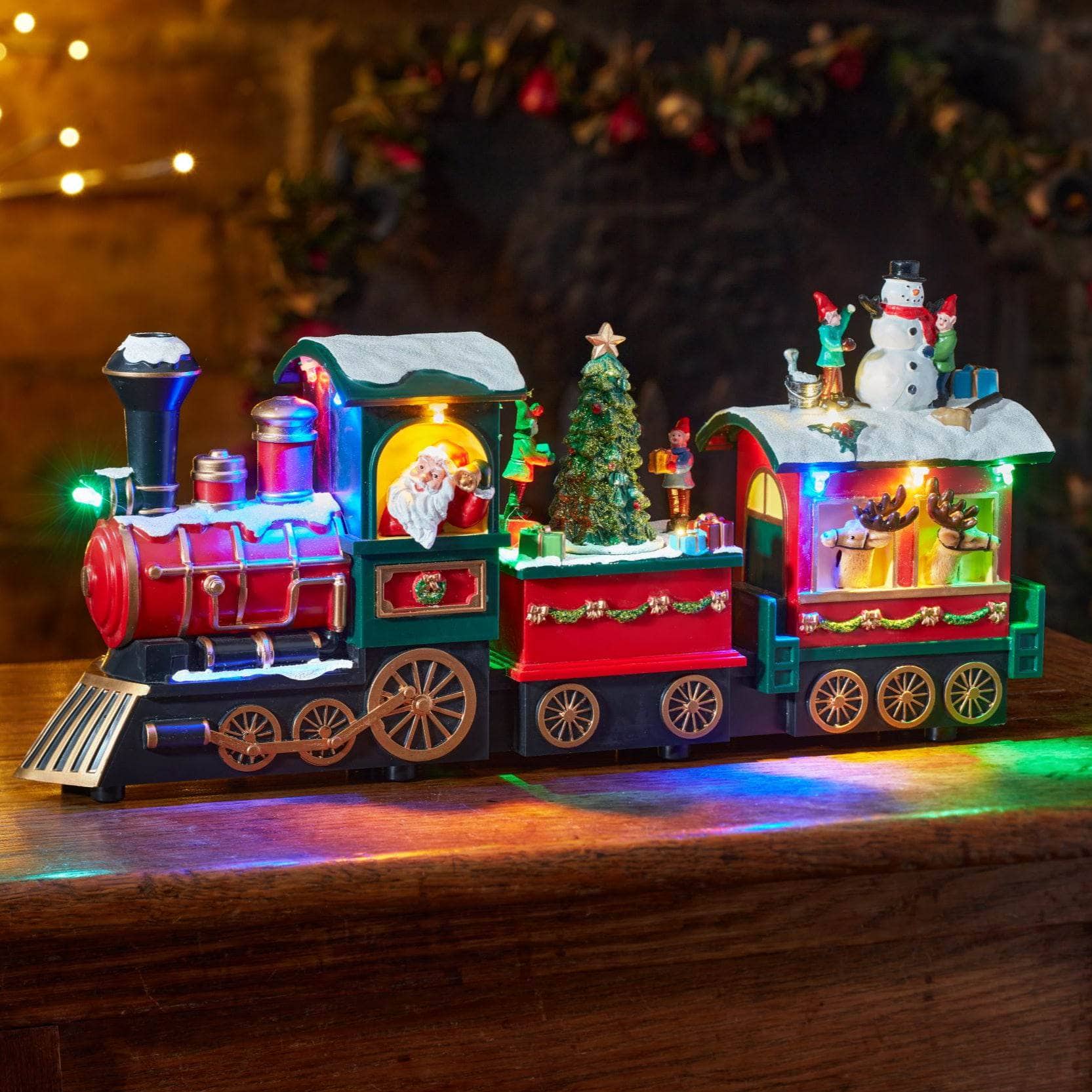 Christmas  -  Choo-Choo Snow Scene  -  60418236