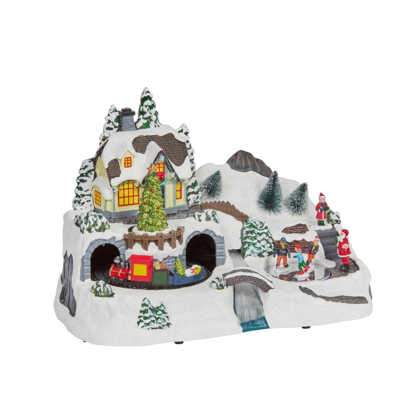 Christmas  -  Animated Alpine Snow Scene  -  60418238
