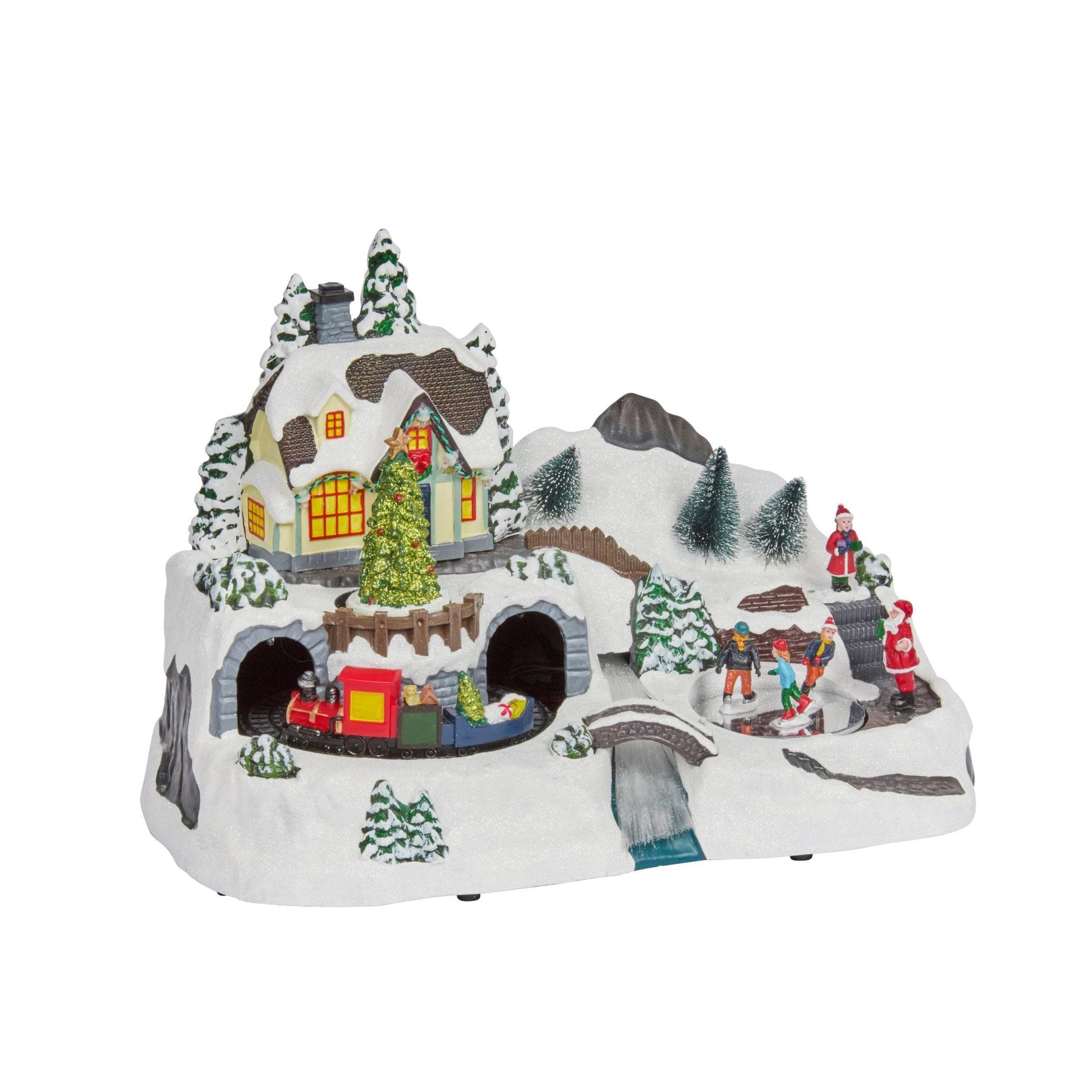 Christmas  -  Animated Alpine Snow Scene  -  60418238