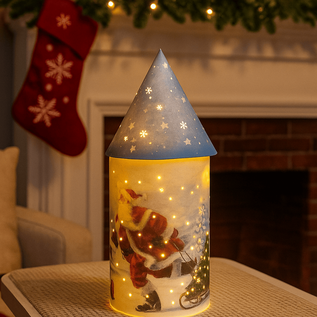 Christmas  -  Frosty Frolics Large Lantern  -  60418239
