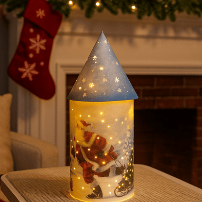 Christmas  -  Frosty Frolics Large Lantern  -  60418239