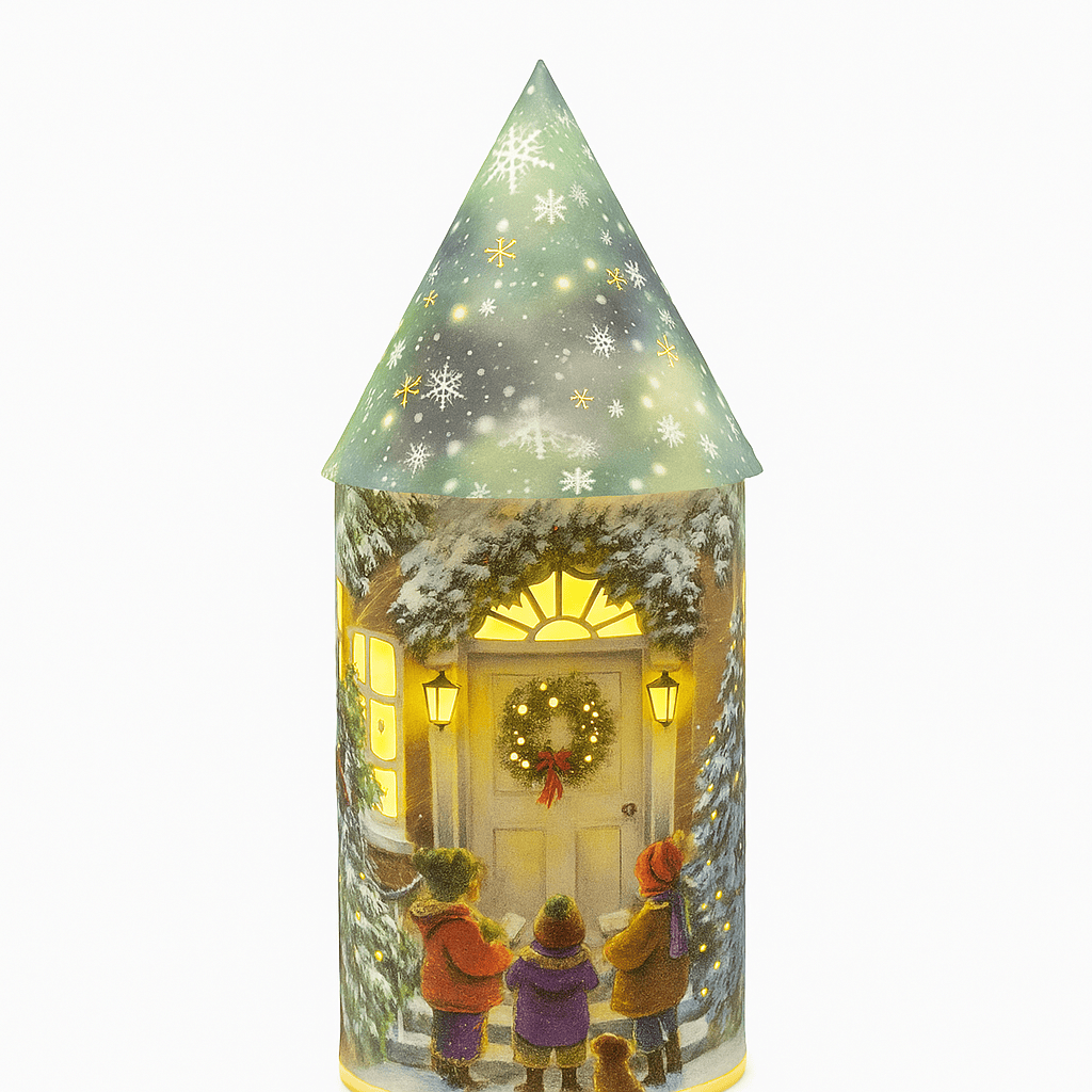 Christmas  -  Carolers Large Lantern  -  60418240