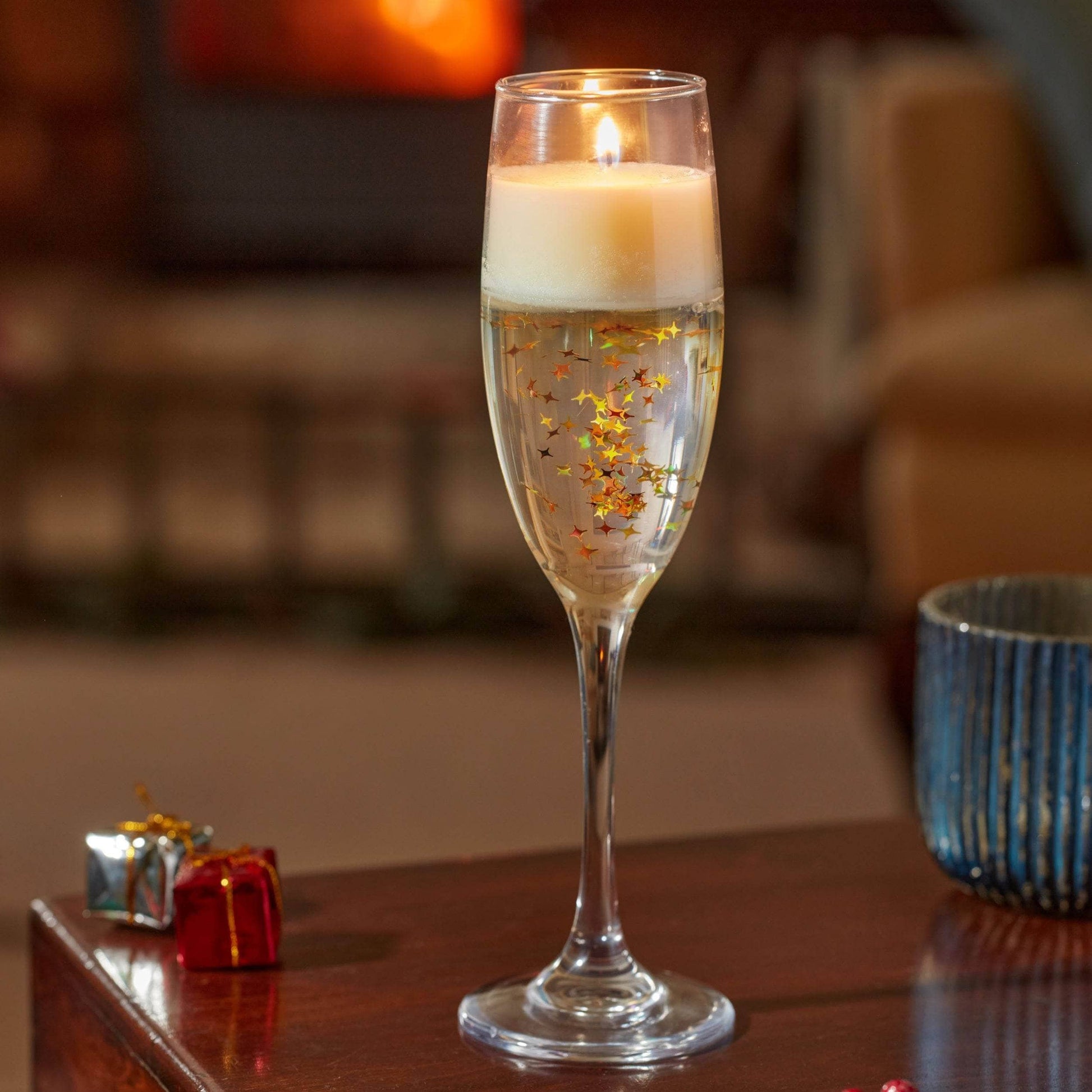 Christmas  -  Sante Champagne Flute Candle  -  60418244