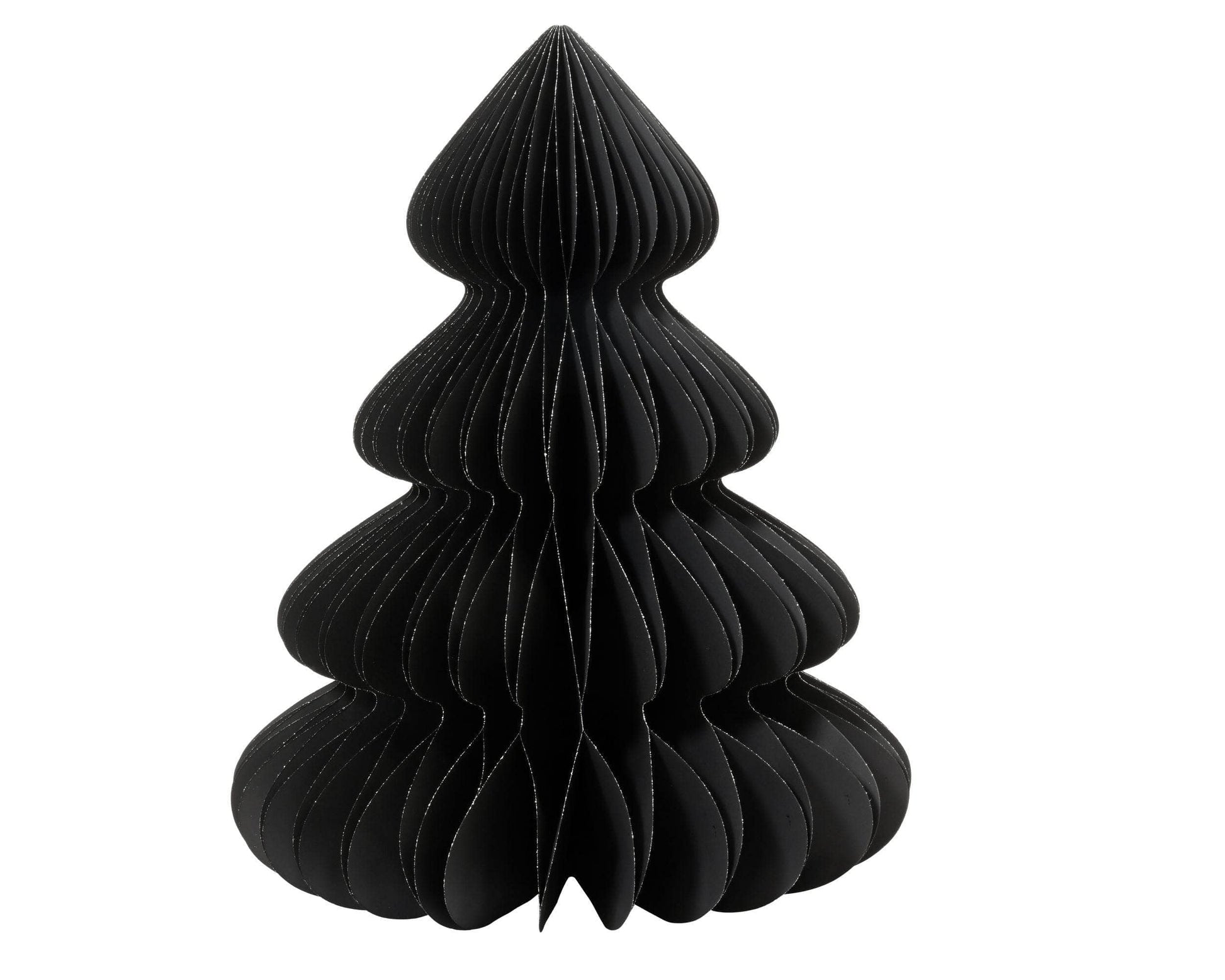 Christmas  -  Black Paper Tree Decoration - 60cm  -  60450735