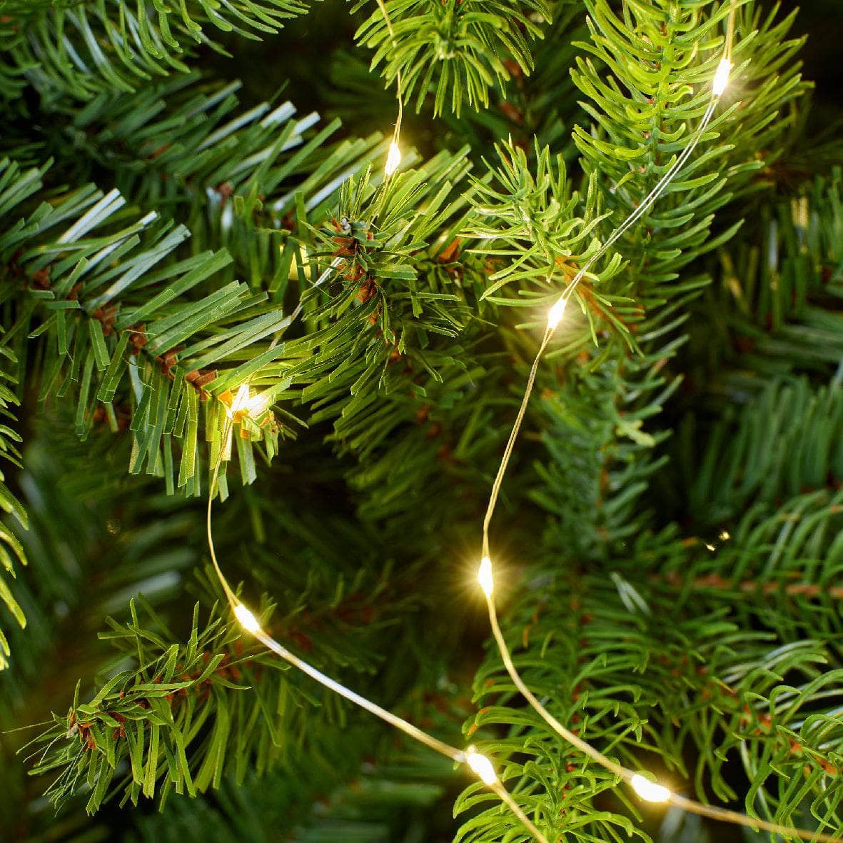 Christmas  -  Micro LED Tree Bunch Christmas Lights - Warm White  -  60450741