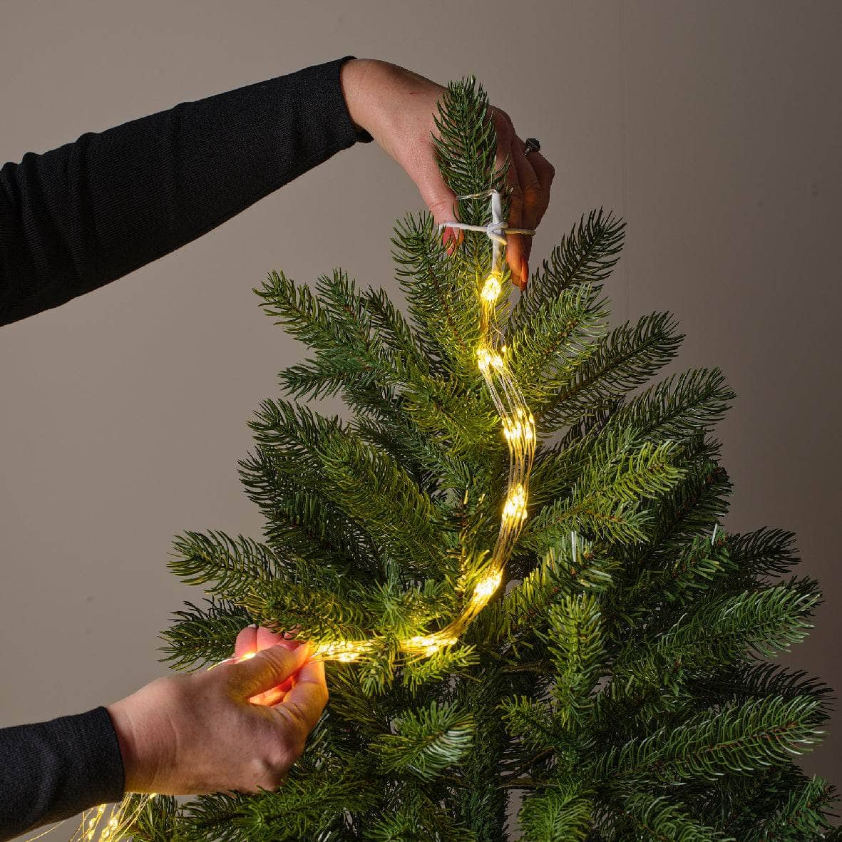 Christmas  -  Micro LED Tree Bunch Christmas Lights - Warm White  -  60450741