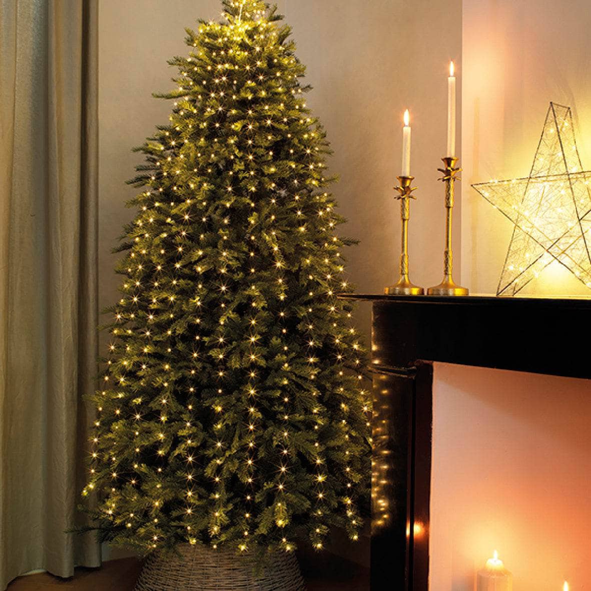 Christmas  -  Micro LED Tree Bunch Tree Lights - Warm White  -  60450742