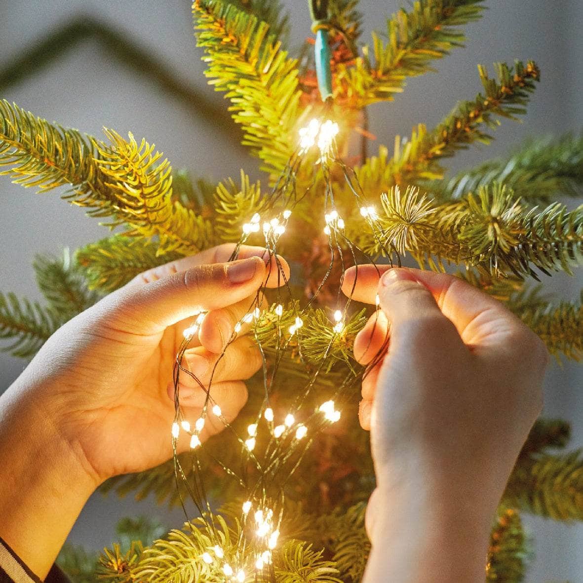 Christmas  -  Micro LED Tree Bunch Tree Lights - Warm White  -  60450742