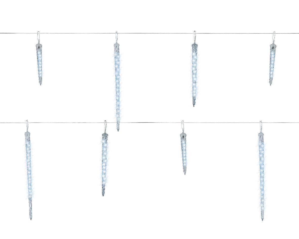 Christmas  -  LED Icicle Lights - White  -  60450743