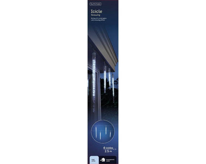 Christmas  -  LED Icicle Lights - White  -  60450743