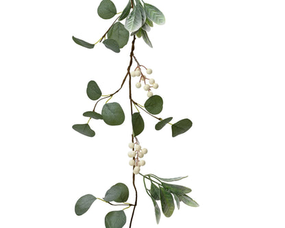 Christmas  -  Winter Berry Eucalyptus Garland  -  60450752