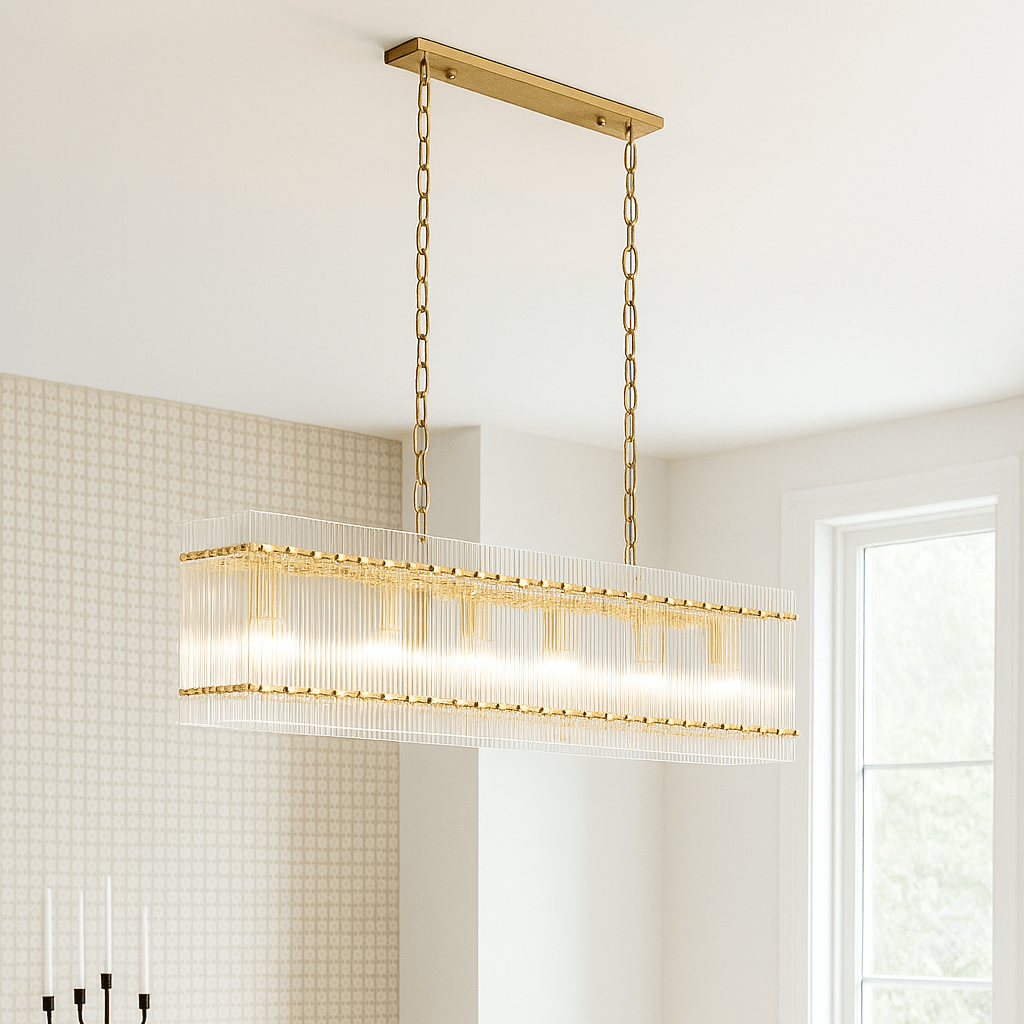 Lights  -  Brooklyn 7 Light Pendant Light - Gold  -  60450766