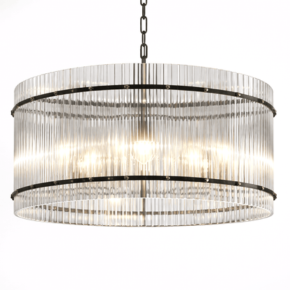  -  Brooklyn 6 Light Pendant Light - Black  -  60450770