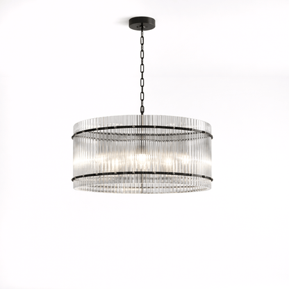  -  Brooklyn 6 Light Pendant Light - Black  -  60450770