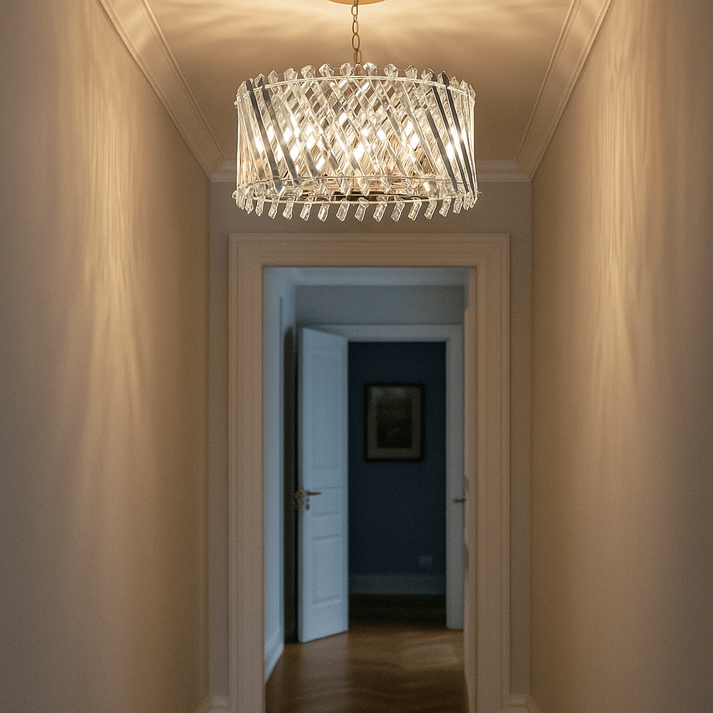 Lights  -  Detroit 10 Light Pendant Gold Light  -  60450774