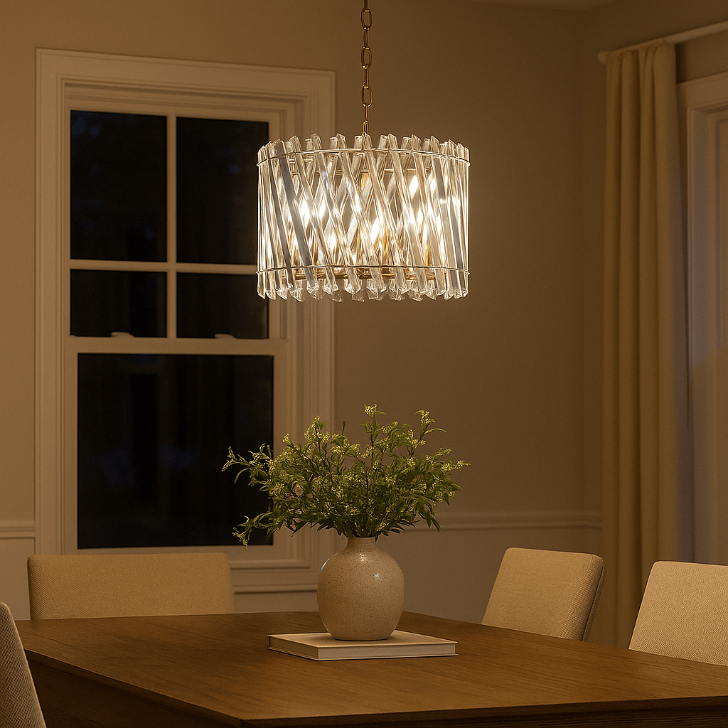 Lights  -  Detroit 6 Light Pendant Gold  -  60450775