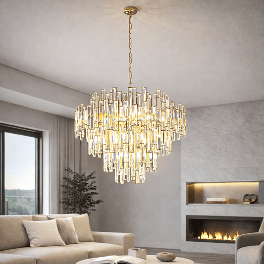 Lights  -  Houston Pendant Ceiling Light - Gold  -  60450782