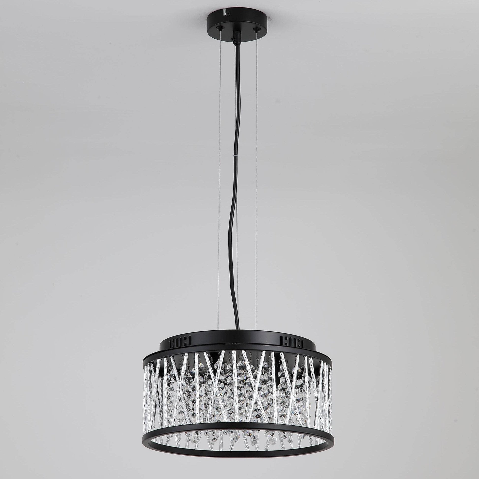 Lights  -  Dortmund 3 Light Pendant Light - Black  -  60450785