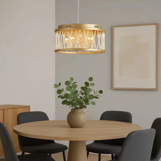 Lights  -  Dortmund 3 Light Pendant Light - Gold  -  60450786