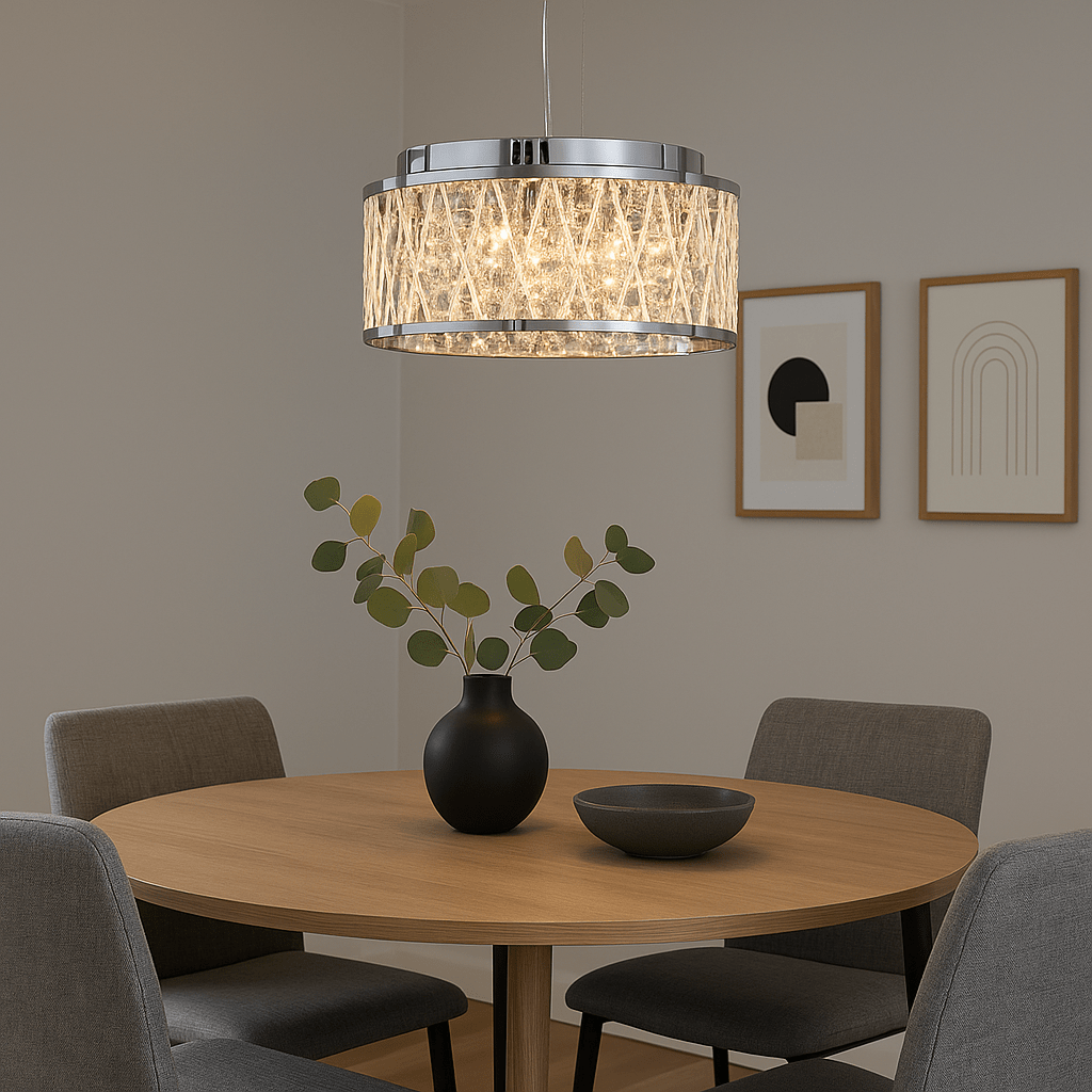 Lights  -  Dortmund 3 Light Pendant Light - Chrome  -  60450787