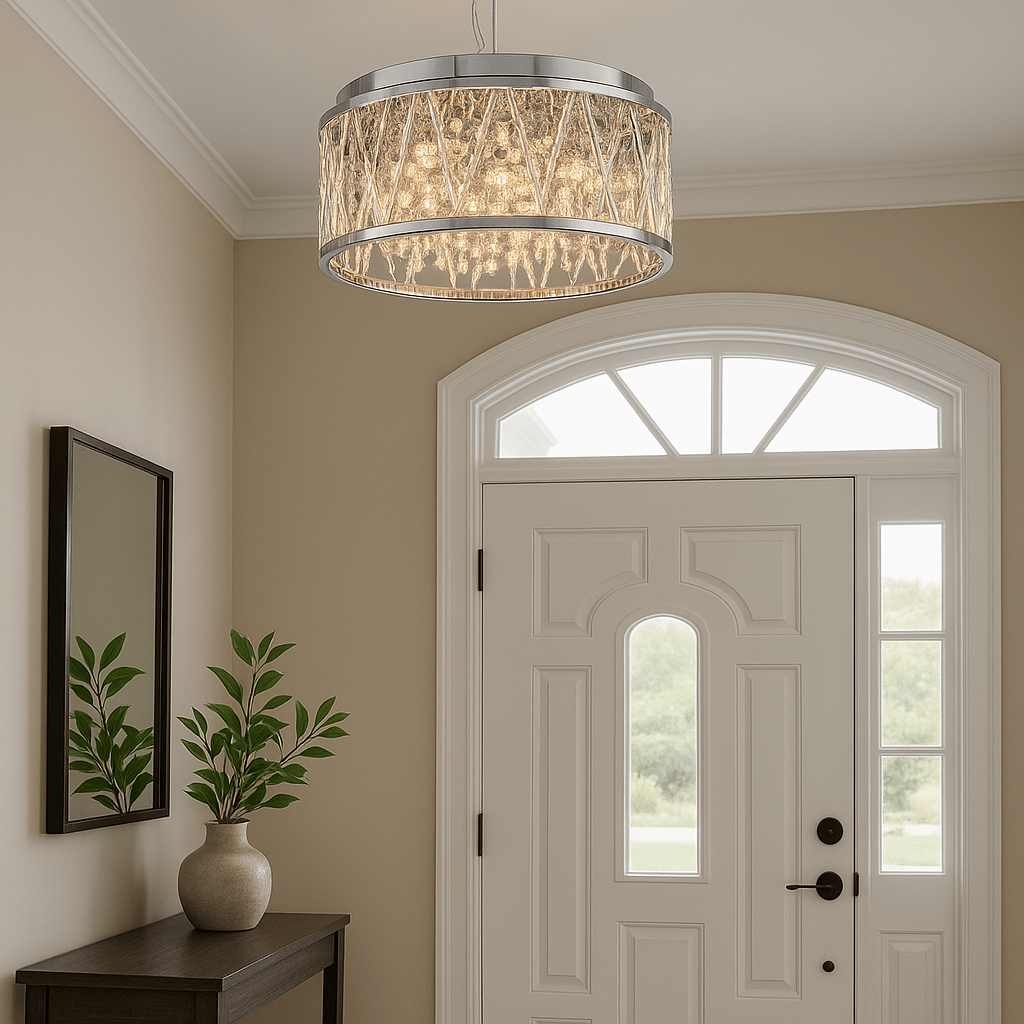 Lights  -  Dortmund 3 Light Pendant Light - Chrome  -  60450787