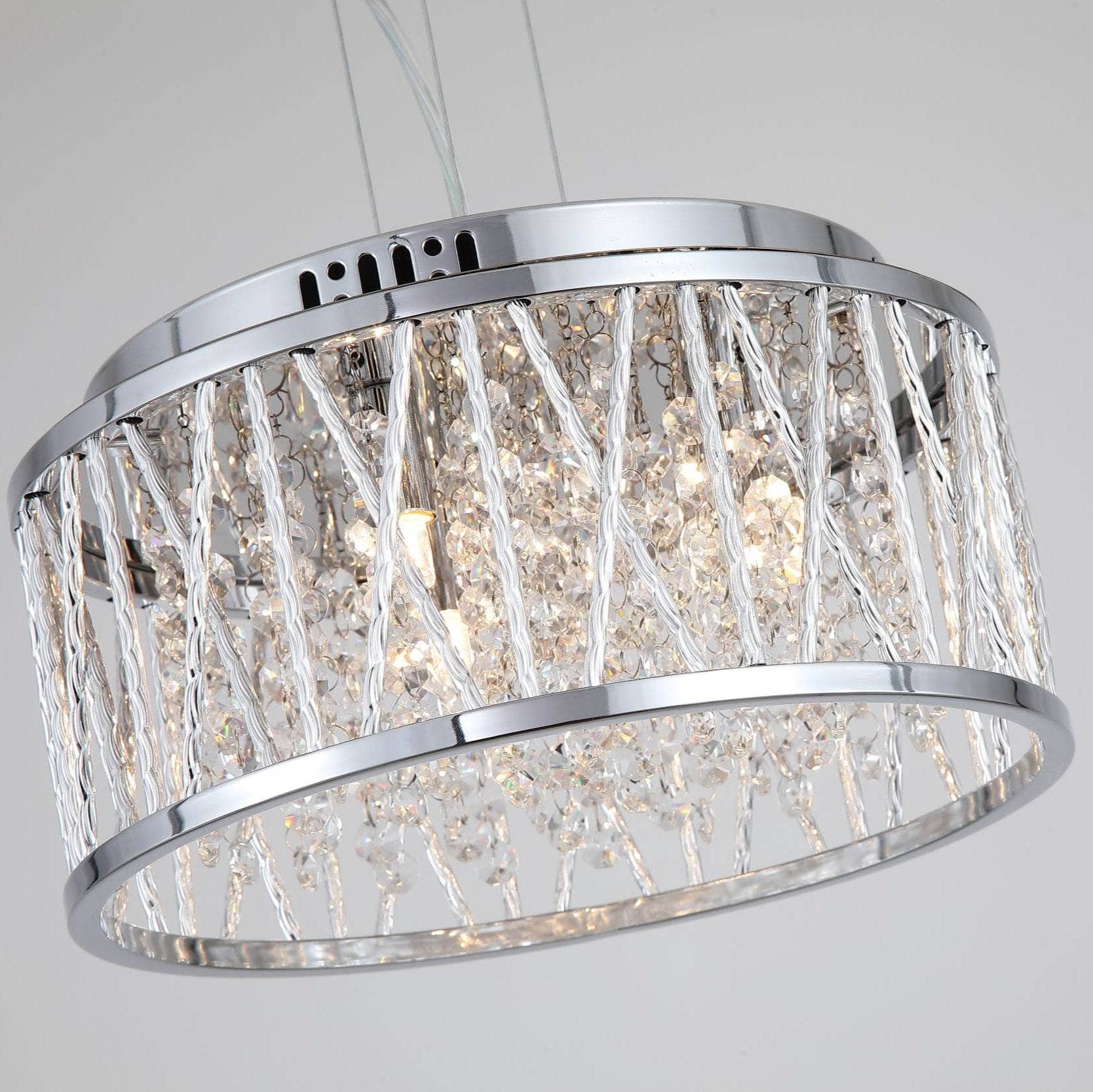 Lights  -  Dortmund 3 Light Pendant Light - Chrome  -  60450787