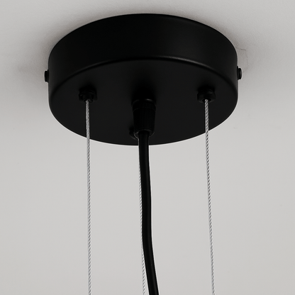Lights  -  Dortmund 6 Light Pendant Light - Black  -  60450788