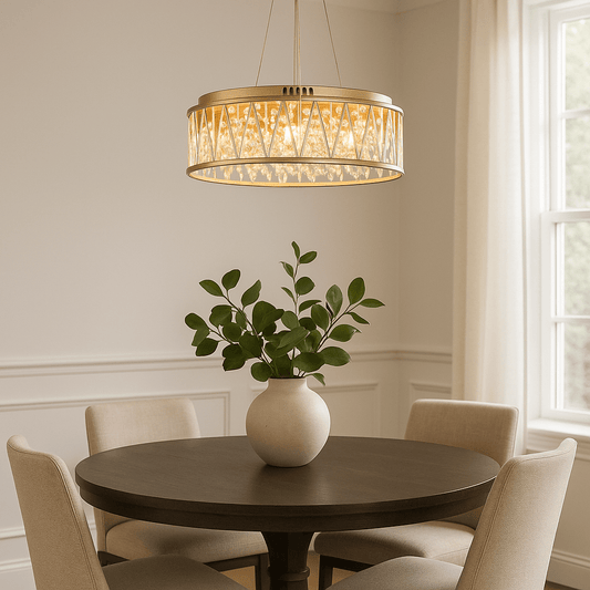 Lights  -  Dortmund 6 Light Pendant Light - Gold  -  60450789