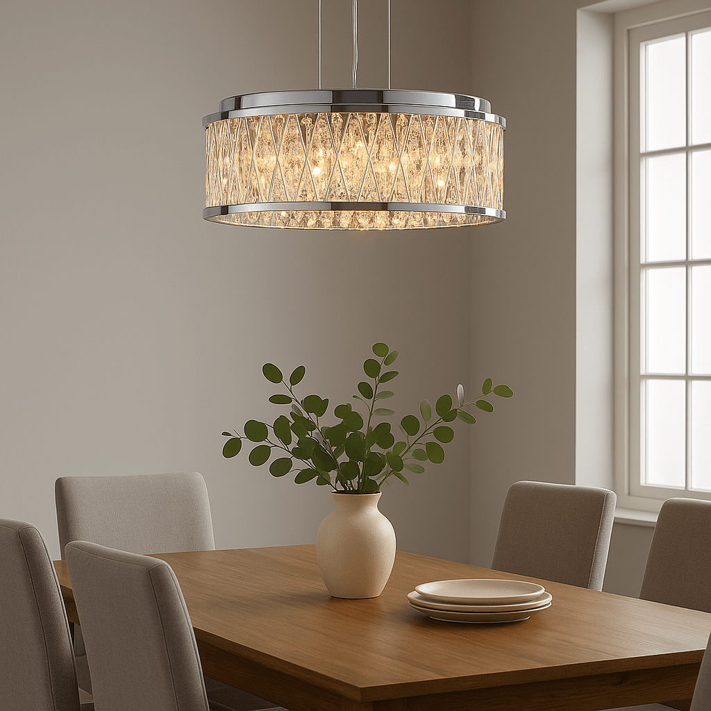 Lights  -  Dortmund 6 Light Pendant Light - Chrome  -  60450790
