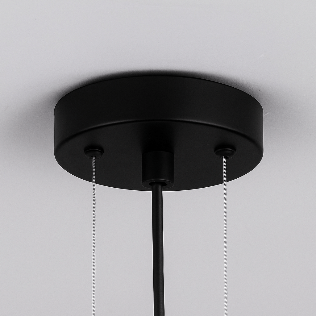 Lights  -  Dortmund 9 Light Pendant Light - Black  -  60450791