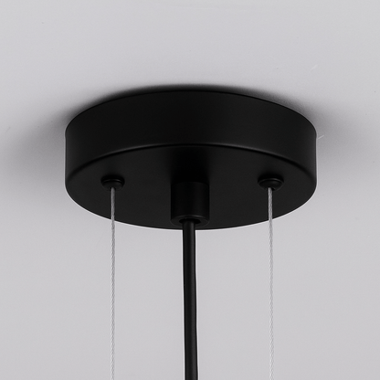Lights  -  Dortmund 9 Light Pendant Light - Black  -  60450791