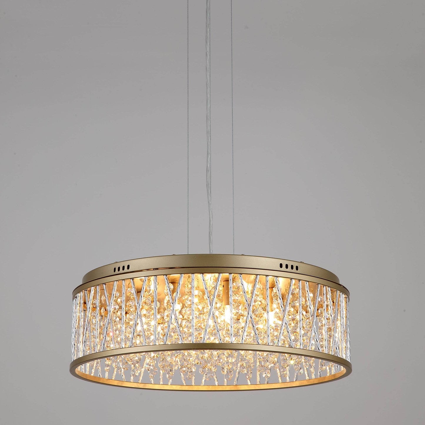 Lights  -  Dortmund 9 Light Pendant Light - Gold  -  60450792