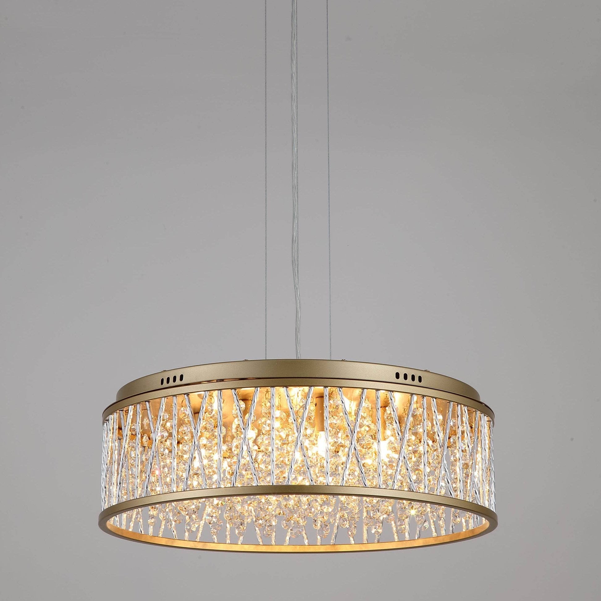 Lights  -  Dortmund 9 Light Pendant Light - Gold  -  60450792