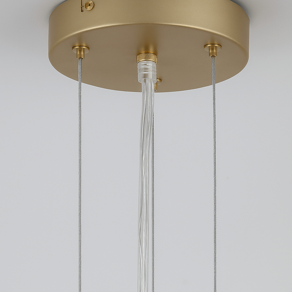 Lights  -  Dortmund 9 Light Pendant Light - Gold  -  60450792